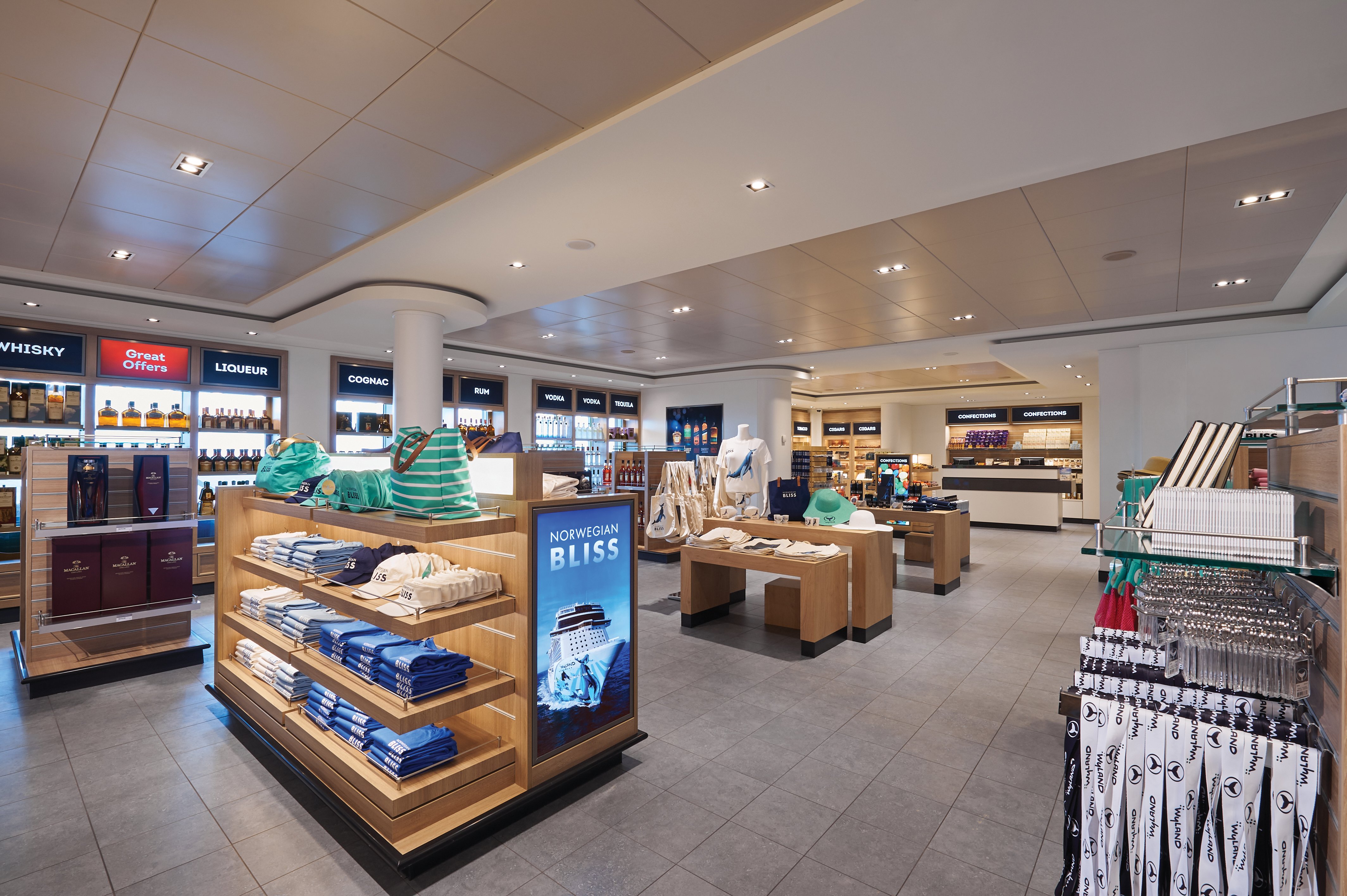 Norwegian Bliss - Onboard Shopping
